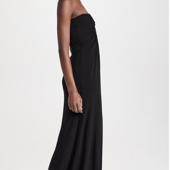 Christopher Esber - Arced Palm Strapless Dress - Picture 3 of 6